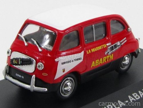 Edicola - Fiat 750 Multipla La Marmitta Abarth 1960 Red White Black