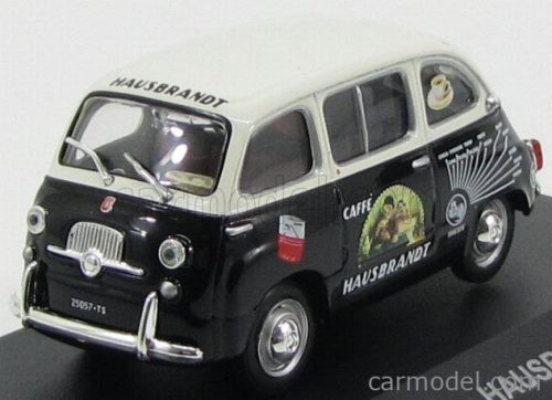 Edicola - Fiat 600 Multipla Hausbrandt Caffe' 1956 Black White