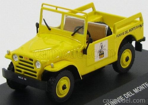 Edicola - Fiat Campagnola Funivie Del Monte Bianco 1963 Yellow