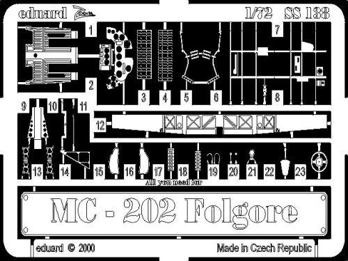 Eduard - MC-202 Folgore