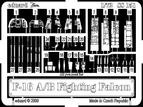 Eduard - F-16A/ B