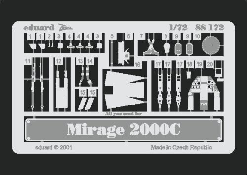 Eduard - Mirage 2000C