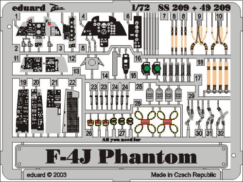 Eduard - F-4J Phantom II