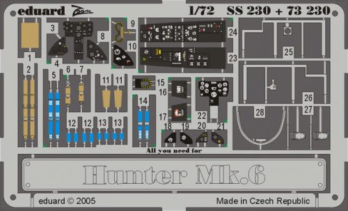 Eduard - Hunter Mk.6 for Revell