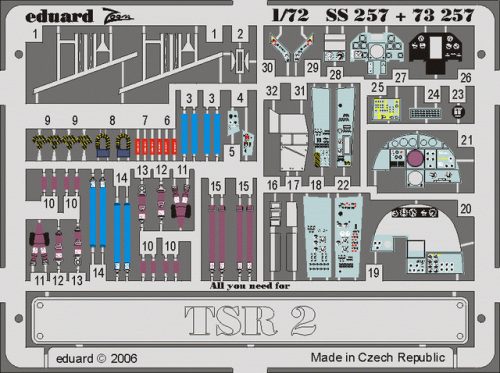 Eduard - TSR 2 for Airfix