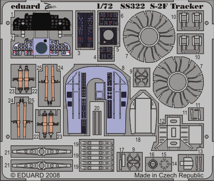 Eduard - S-2F for Hasegawa