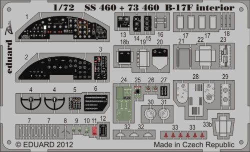 Eduard - B-17F interior for Revell