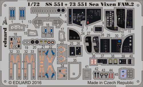 Eduard - Sea Vixen FAW.2 for Cyber Hobby