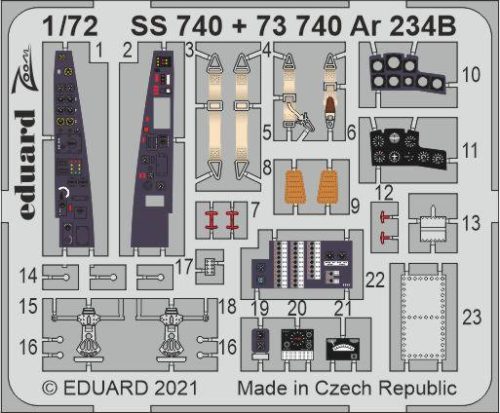 Eduard - Ar 234B for DRAGON