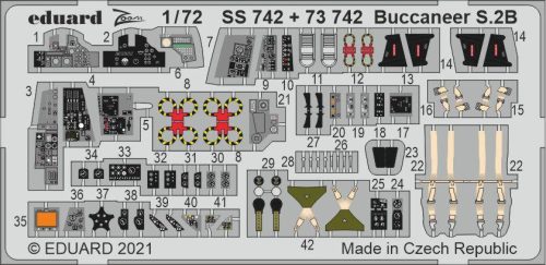 Eduard - Buccaneer S.2B 1/72 for AIRFIX