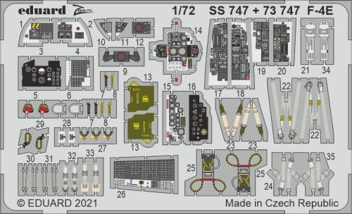 Eduard - F-4E 1/72 For Fine Molds