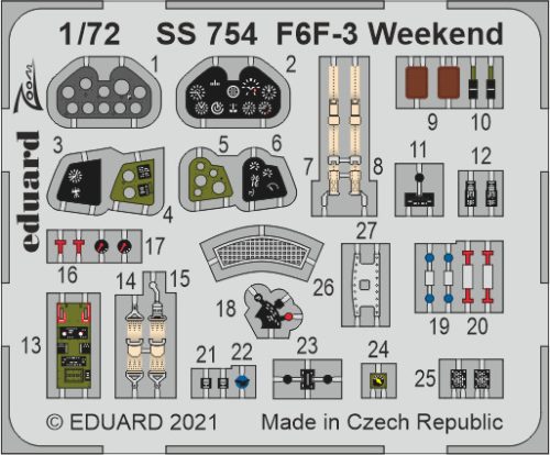 Eduard - F6F-3 Weekend 1/72 EDUARD