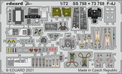 Eduard - F-4J, For Fine Molds