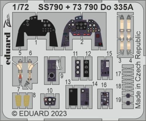 Eduard - Do 335A for HOBBY 2000 / DRAGON