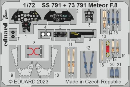 Eduard - Meteor F.8 1/72 for AIRFIX