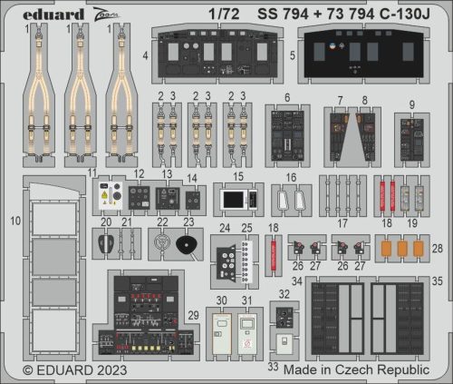 Eduard - C-130J 1/72 ZVEZDA