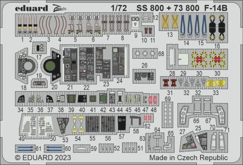 Eduard - F-14B 1/72 ACADEMY