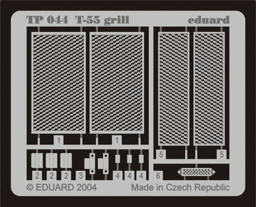 Eduard - T-55 Grill