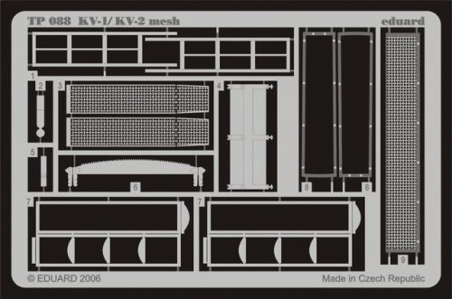 Eduard - KV-1/KV-2 mesh early for Trumpeter