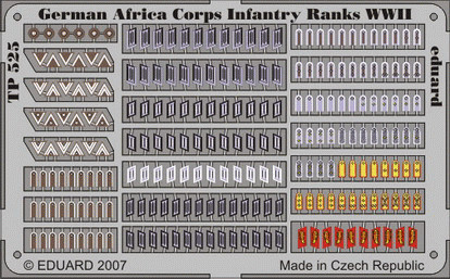 Eduard - German Africa Corps Infantry Ranks WWII