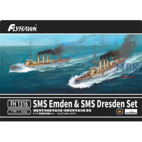 Flyhawk - SMS Emden & SMS Dresden Set