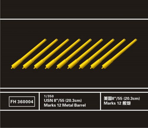 Flyhawk - USN 8 55 20.3cm Marks 12 Metal Barrel