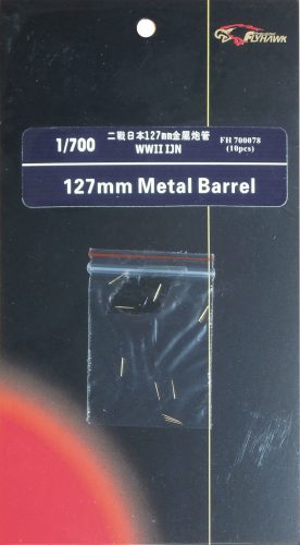 Flyhawk - WW II   IJN 127mm Metal Barrel