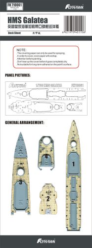 Flyhawk - HMS Galatea Wooden Deck (FH1158)