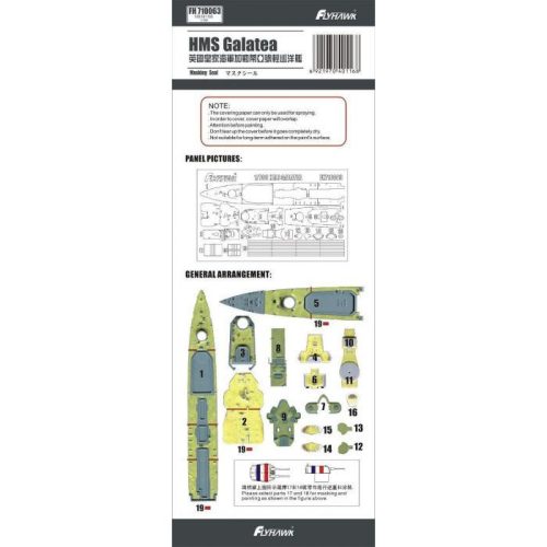 Flyhawk - HMS Galatea Paintmask