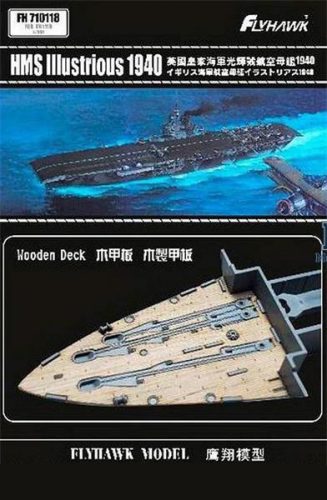 Flyhawk - HMS Illustrious 1940 Wooden Deck