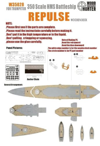 Flyhawk - WWII Battlecruiser HMS Repulse