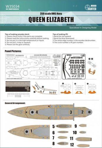 Flyhawk - HMS Navy Queen Elizabeth Wood Deck