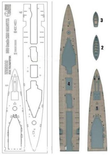 Flyhawk - HMS Calcutta Wood Deck