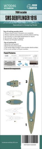 Flyhawk - SMS Derfflinger 1916 Wood Deck