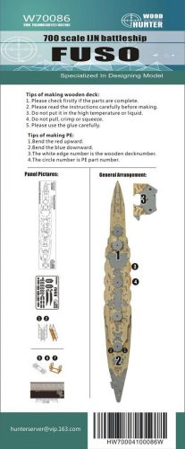 Flyhawk - WWII IJN Battleship Fuso 1944 Wood Deck