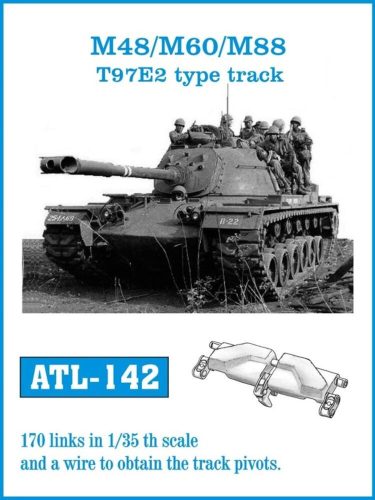 Friulmodel - M48/M60/M88 T97E2 type track