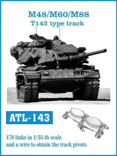 Friulmodel - M48/M60/M88 T142 type track