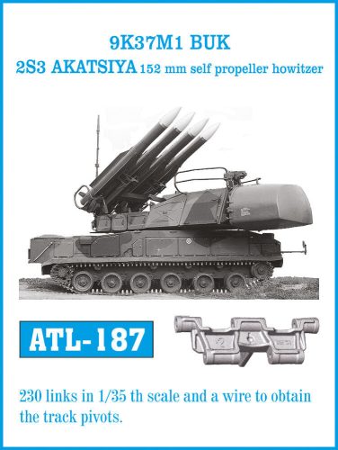 Friulmodel - 9K37M1 BUK 2S3 AKATSIYA 152 mm self propeller howitzer