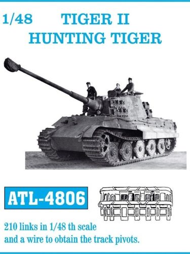 Friulmodel - Ketten für Tiger II Hunting