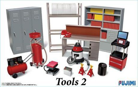 Fujimi - 1:24 GT26 Tool 2 - Garage & Tool Series