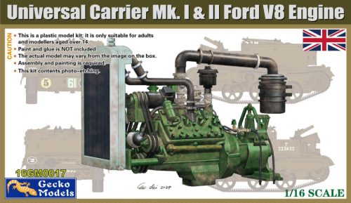 Gecko Models - Universal Carrier Mk.I & II Ford V8 Engine