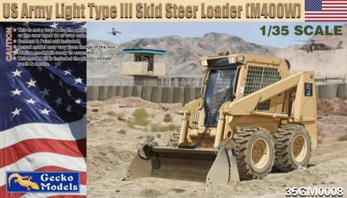 Gecko Models - 1/35 US Army Light Type III Skid Steer Loader (M400W) - Gecko