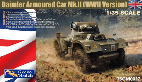 Gecko Models - Daimler Armoured Car Mk. II (WWII Version)