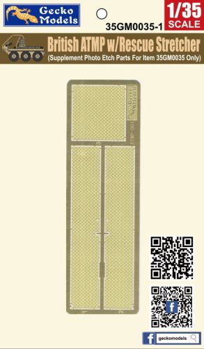 Gecko Models - PE parts for British ATMP35GM0035 / Fotoätzteile