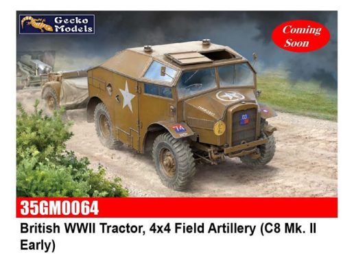 Gecko Models - British WWII Tractor, 4x4 FAT (C8 Mk.II early)