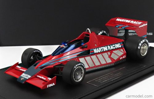 Gp-Replicas - Brabham F1 Bt46 Alfa Romeo Prototype Martini Racing N 0 1977 - Con Vetrina - With Showcase Red