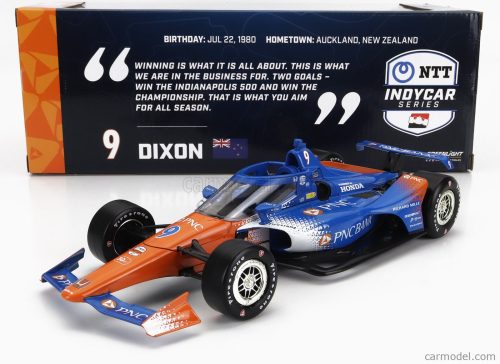 Greenlight - Chevrolet Team Pnc Bank Chip Ganassi Racing N 9 Indianapolis Indy 500 Indycar Series 2023 S.Dixon Blue Orange