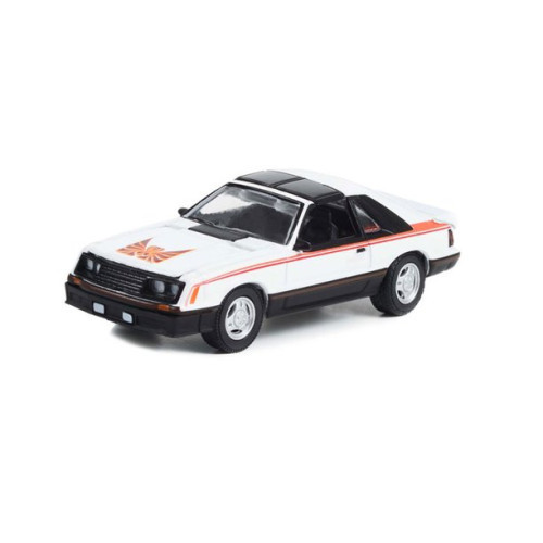 GREENLIGHT - GreenLight Muscle Series 27 - 1981 Ford Mustang Cobra - Polar White Solid Pack