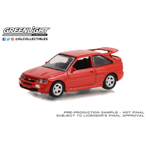 GREENLIGHT - 1995 Ford Escort RS Cosworth - Radiant Red (Hobby Exclusive)