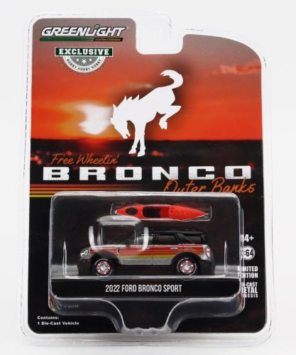 Greenlight - FORD USA BRONCO SPORT OUTER BANKS WITH KAYAK 2022 VARIOUS